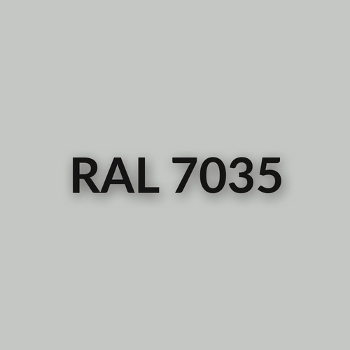 Eck-Flansch, lichtgrau (RAL 7035)